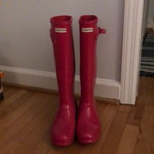 Hunter rain boots